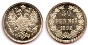 50 пенни 1892 года