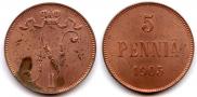 5 pennia 1905 year