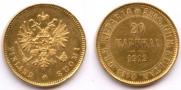 20 markkaa 1912 year