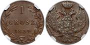 1 grosz 1839 year