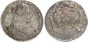 1 rouble 1734 year