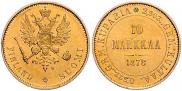 10 markkaa 1878 year
