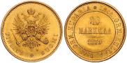 20 markkaa 1879 year