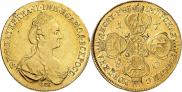 10 roubles 1780 year