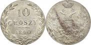 10 groszy 1840 year