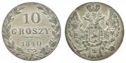 10 groszy 1840 year