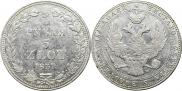 3/4 roubles - 5 złotych 1837 year