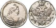 1 рубль 1737 года