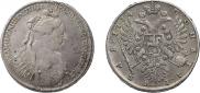 1 рубль 1734 года