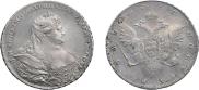 1 rouble 1737 year