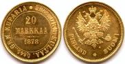 20 markkaa 1878 year