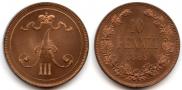 10 pennia 1889 year