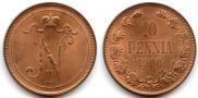10 pennia 1900 year