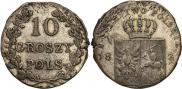 10 groszy 1831 year
