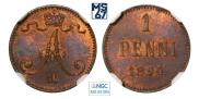 1 penni 1894 year