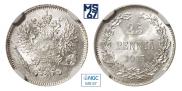 25 пенни 1913 года