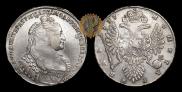 1 rouble 1737 year