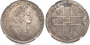 1 рубль 1724 года