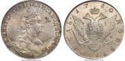 1 rouble 1780 year