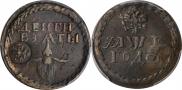 Beard token coin 1705 year