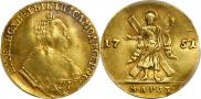 1 ducat 1751 year