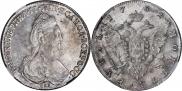 1 rouble 1782 year
