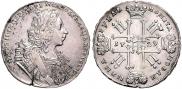 1 рубль 1729 года