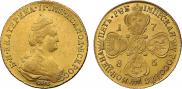 5 roubles 1786 year