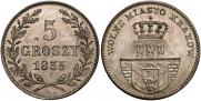 5 groszy 1835 year