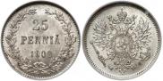 25 pennia 1909 year