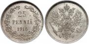 25 pennia 1916 year