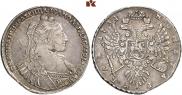 1 rouble 1734 year