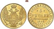 5 roubles 1842 year