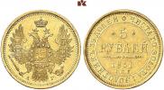 5 roubles 1851 year