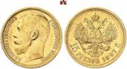 15 roubles 1897 year