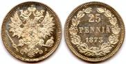 25 пенни 1873 года