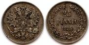 25 пенни 1875 года