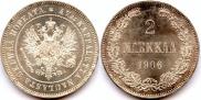 2 markkaa 1906 year