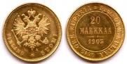 20 markkaa 1903 year