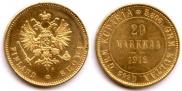 20 markkaa 1912 year