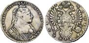 1 rouble 1734 year