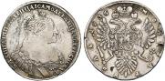 1 рубль 1736 года