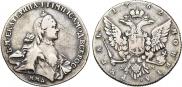 1 рубль 1762 года