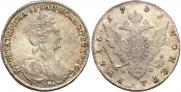 1 rouble 1781 year