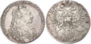 1 рубль 1736 года