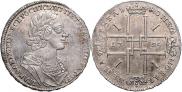 1 rouble 1724 year