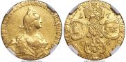 5 roubles 1766 year