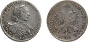 1 rouble 1718 year