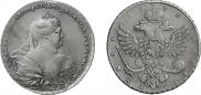 1 рубль 1737 года