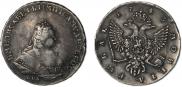 1 rouble 1743 year